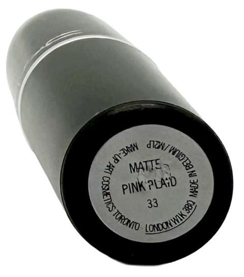 rossetto Mac Cosmetics Matte Lipstick PINK PLAID