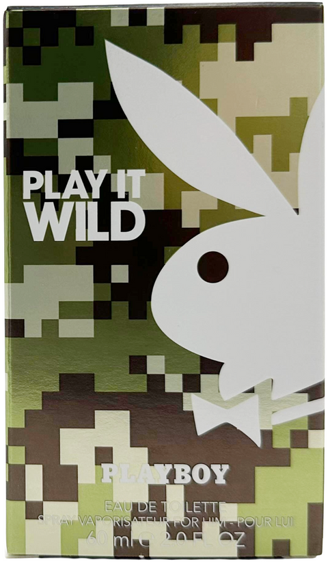 profumo uomo Eau de Toilette Playboy PLAY IT WILD spray for Him 60 ml