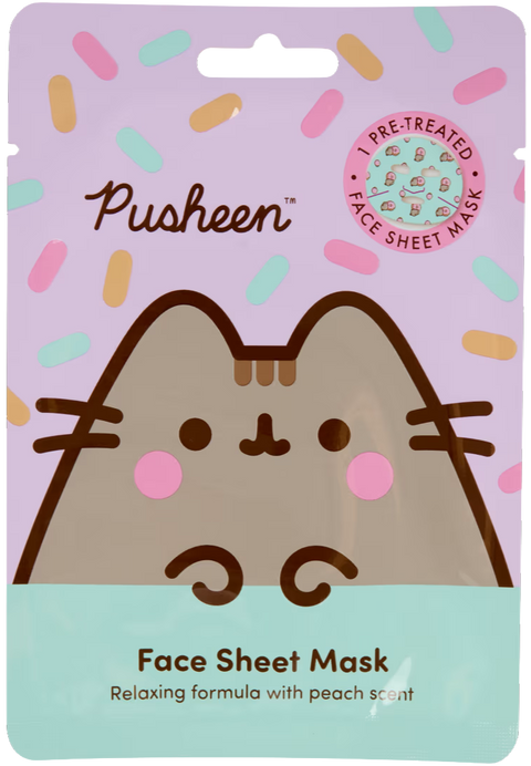 maschera viso Pusheen formula Relaxing with Peach Scent 20 ml