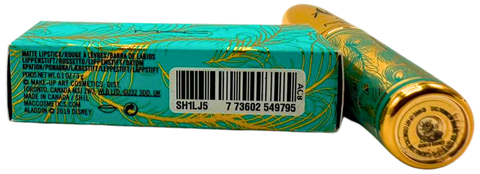 rossetto Mac Cosmetics Matte Lipstick Disney Aladdin RAJAH