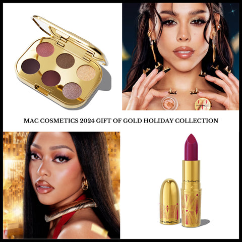 rossetto Mac Cosmetics Frost Lipstick Gift of Gold REGAL RED