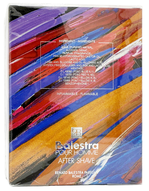 after shave Renato Balestra pour Homme splash 100 ml