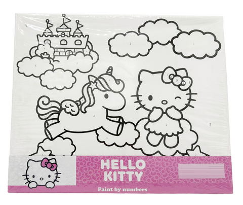 set per colorare Sanrio Hello Kitty Paint by numbers