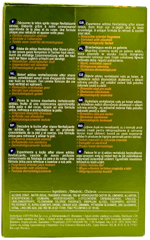 after shave lotion Adidas Coty Game Spirit splash 100 ml