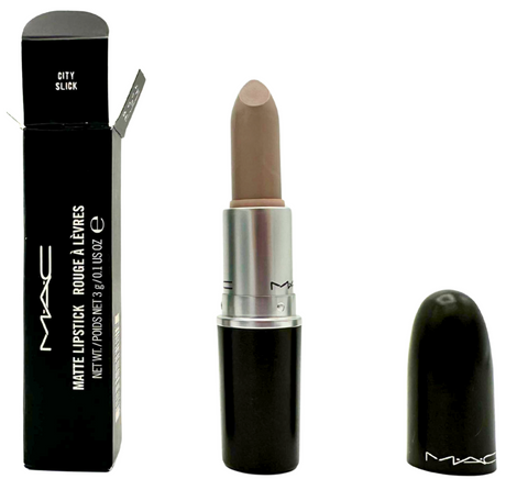 rossetto Mac Cosmetics Matte Lipstick Colour Rocker CITY SLICK