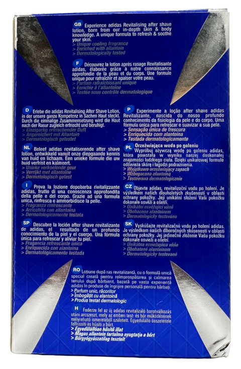 after shave lotion Adidas Coty Blue Challenge Special Edition 2005 splash 100 ml