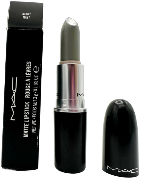 rossetto Mac Cosmetics Matte Lipstick Colour Rocker NIGHT MINT