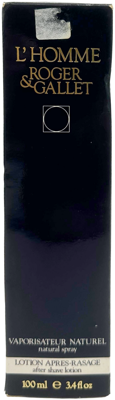 after shave lotion Roger & Gallet l'Homme natural spray 100 ml