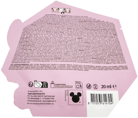 maschera viso Topbrands Disney STITCH ANGEL with STRAWBERRY