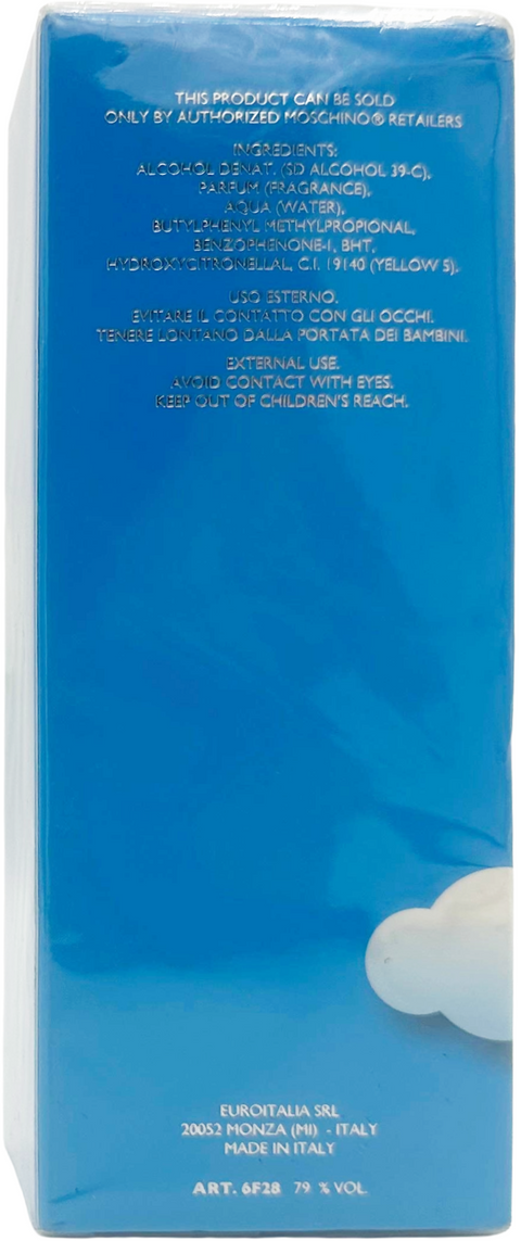 profumo donna Eau de Toilette Moschino CHEAP AND CHIC LIGHT CLOUDS natural spray 30 ml