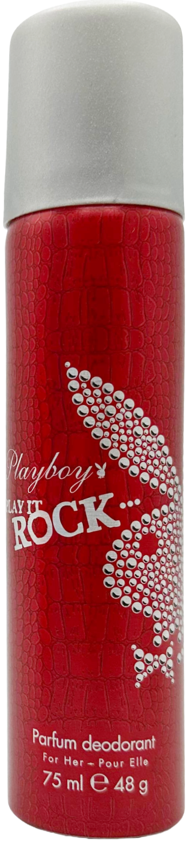 set profumo donna Playboy PLAY IT ROCK Eau de Toilette spray 75 ml + Parfum Deodorant + Toiletry Bag