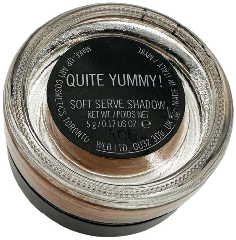ombretto Mac Cosmetics Soft Serve Shadow QUITE YUMMY!