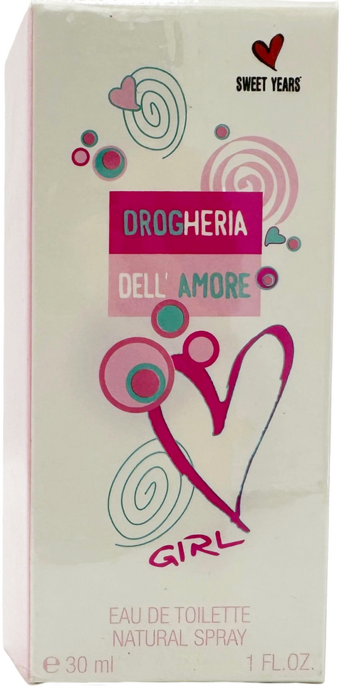 profumo donna Eau de Toilette Sweet Years DROGHERIA DELL'AMORE GIRL natural spray 30 ml