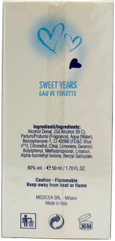 profumo uomo Eau de Toilette Sweet Years DROGHERIA DELL'AMORE BOY natural spray 50 ml