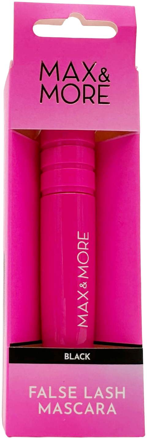 mascara volumizzante Max & More False Lash 3221177 BLACK