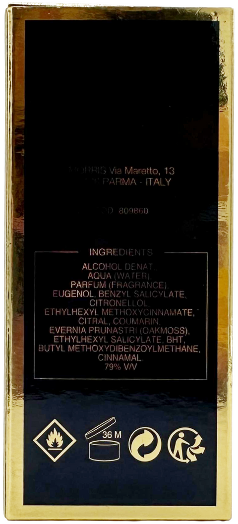 profumo uomo Eau de Cologne Morris Men's Cologne Airspray 27 ml