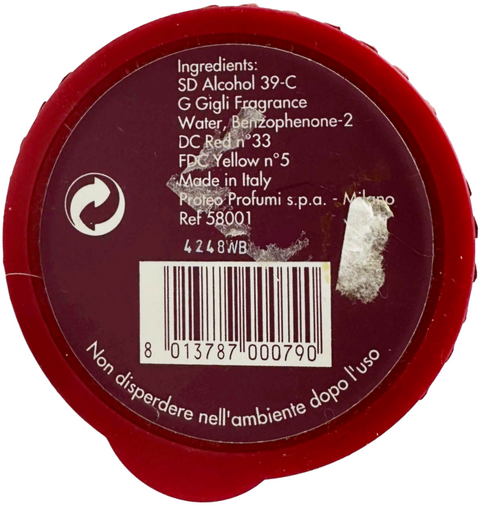 profumo donna Eau de Parfum G GIGLI di Romeo Gigli splash 50 ml