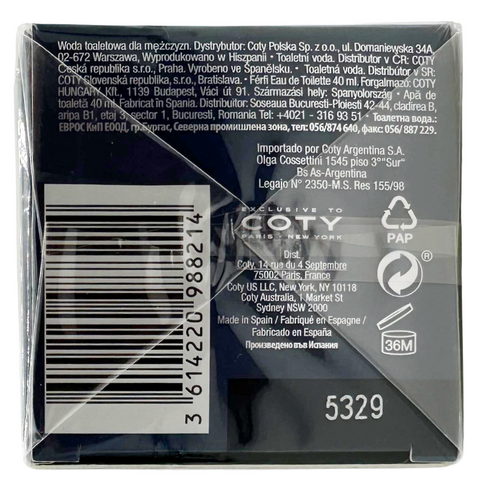 profumo uomo Eau de Toilette Enrique Iglesias Deeply Yours Natural Spray vaporisateur 40 ml