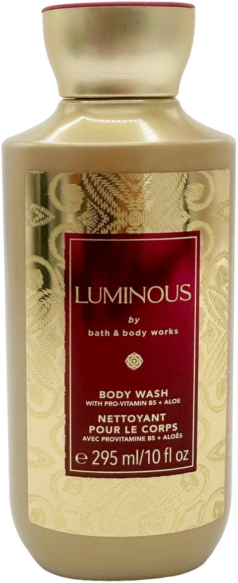 bagnoschiuma Bath & Body Works LUMINOUS whit Pro-Vitamine B5 + Aloe 295 ml