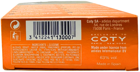 after shave lotion Adidas Coty Sport Fever Revitalising Body Booster splash 100 ml