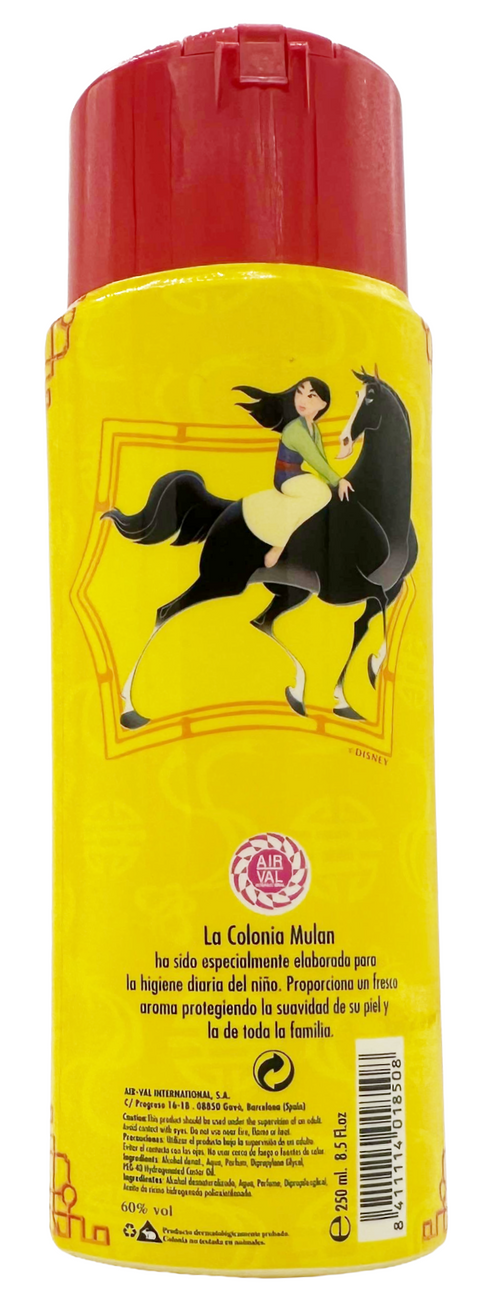 profumo colonia Disney's Mulan splash 250 ml