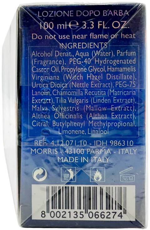 after shave lotion Morris Sergio Tacchini SPORT EGO splash 100 ml