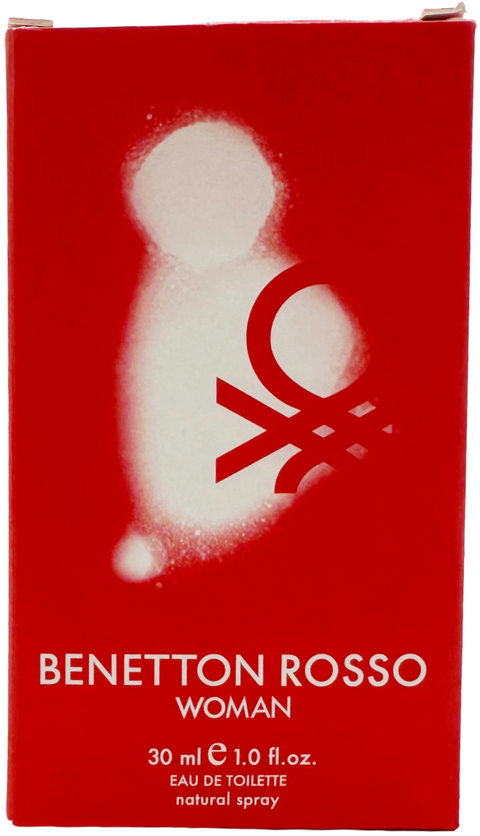 profumo donna Eau de Toilette United Colors Of Benetton Rosso Woman natural spray 30 ml