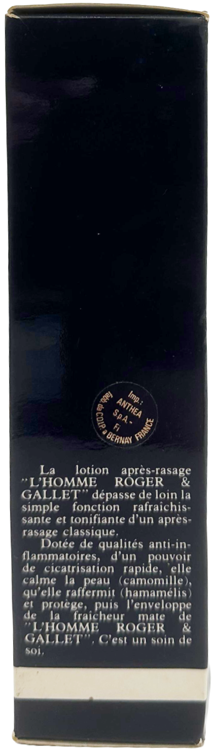 after shave lotion Roger & Gallet Paris L'HOMME natural spray 100 ml