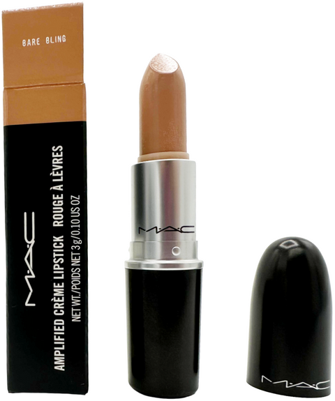 rossetto Mac Cosmetics Amplified Creme Lipstick BARE BLING