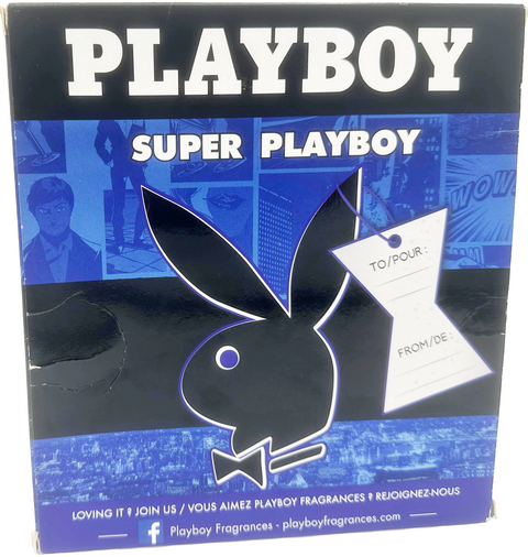 set profumo uomo SUPER PLAYBOY Eau de Toilette 60 ml spray + Shower Gel