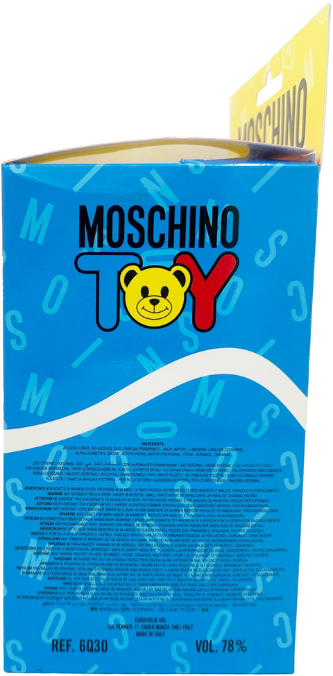 profumo unisex Eau de Toilette Moschino Toy TEDDY BEAR Peluche natural spray 50 ml