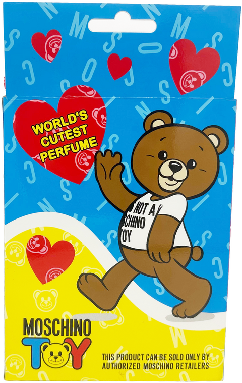 profumo unisex Eau de Toilette Moschino Toy TEDDY BEAR Peluche natural spray 50 ml