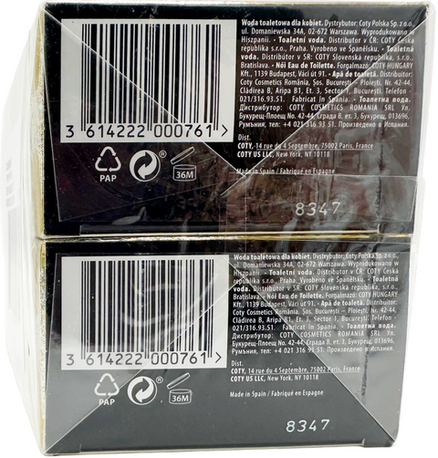 set 2 profumo donna Eau de Toilette Playboy VIP spray for Her 60 ml