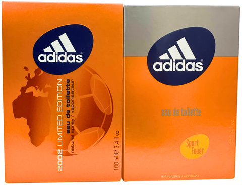 profumo uomo Eau de Toilette Adidas Coty Sport Fever 2002 Limited Edition Natural Spray vaporisateur 100 ml
