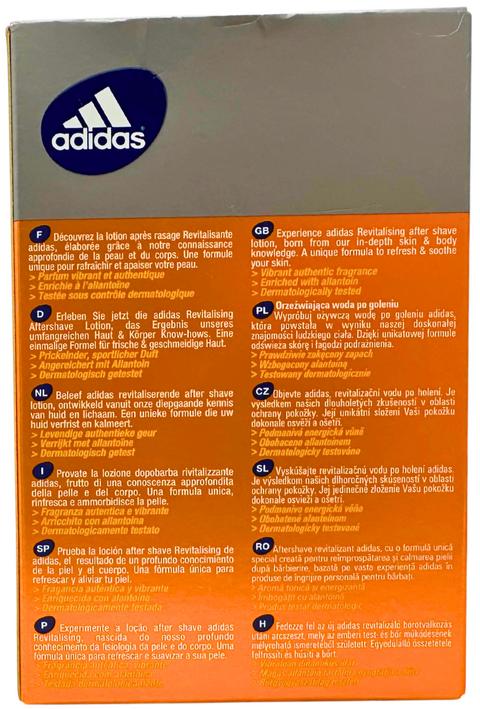 after shave lotion Adidas Coty Sport Fever Revitalising Body Booster splash 100 ml