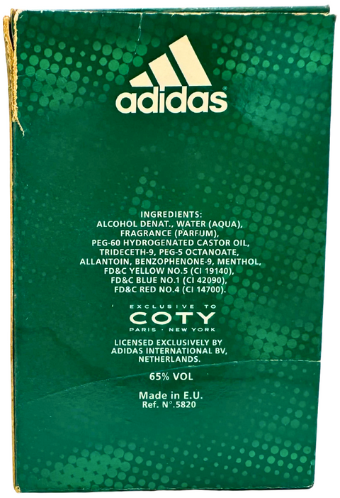 after shave Adidas Coty Sport Energizing Tonifiant Ref. 5820 splash 100 ml