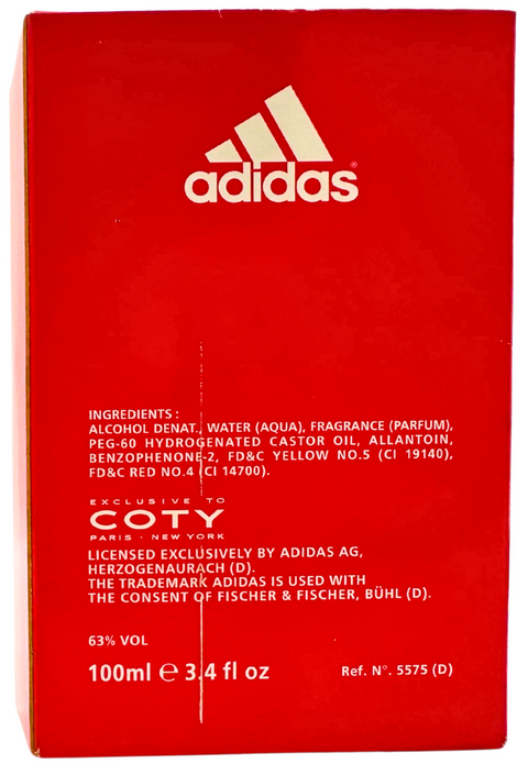 after shave Adidas Coty Action Ref. 5575 splash 100 ml