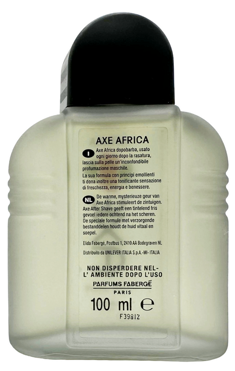 after shave Fabergé Paris Axe Africa splash 100 ml
