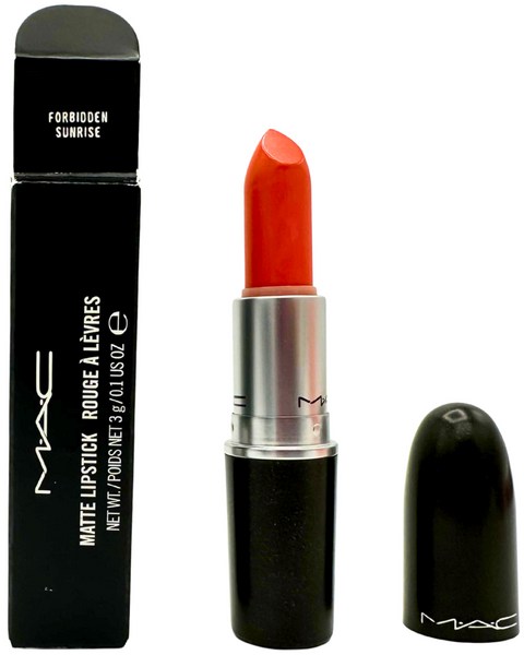 rossetto Mac Cosmetics Matte Lipstick Colour Rocker FORBIDDEN SUNRISE
