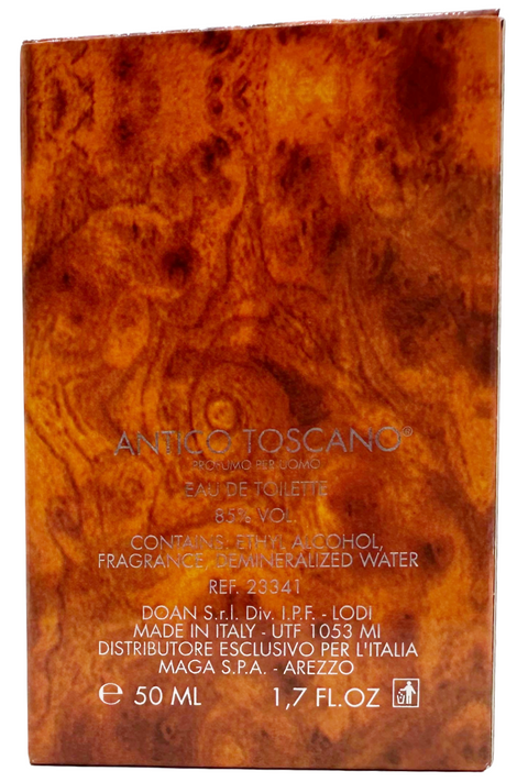 profumo uomo Eau de Toilette Antico Toscano Ref. 23341 splash 50 ml
