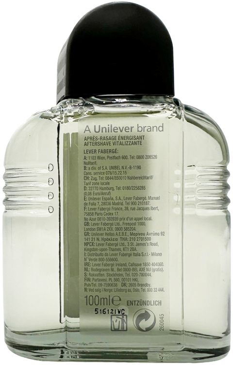 after shave Fabergé Paris Axe PULSE Vitalising Aftershave Axe Shave splash 100 ml