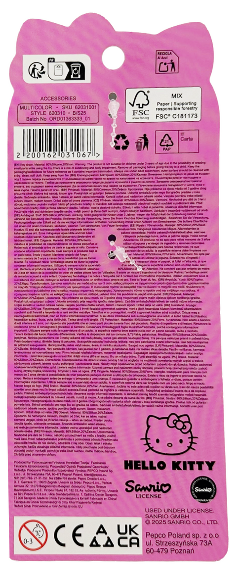 portachiavi Sanrio Hello Kitty 620310