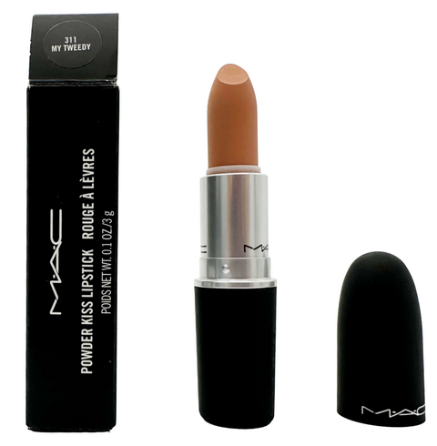 rossetto Mac Cosmetics Powder Kiss Lipstick 311 MY TWEEDY