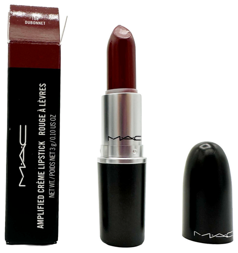rossetto Mac Cosmetics Amplified Creme Lipstick 108 DUBONNET