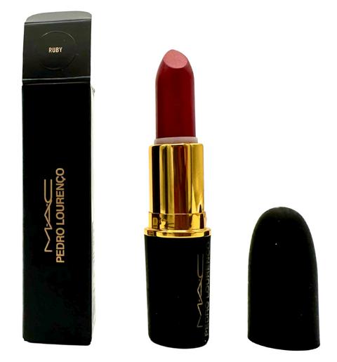 rossetto Mac Cosmetics Amplified Creme Pedro Lourenco RUBY