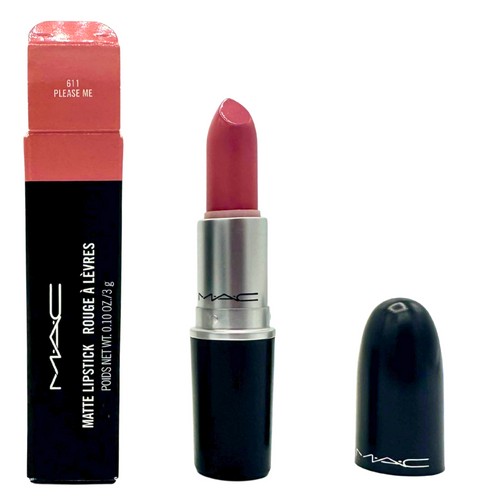 rossetto Mac Cosmetics Matte Lipstick 611 PLEASE ME