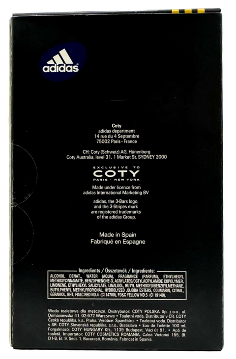 profumo uomo Eau de Toilette Adidas VICTORY LEAGUE natural spray 100 ml