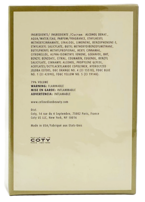 profumo donna Eau de Toilette Celine Dion SIGNATURE spray 30 ml