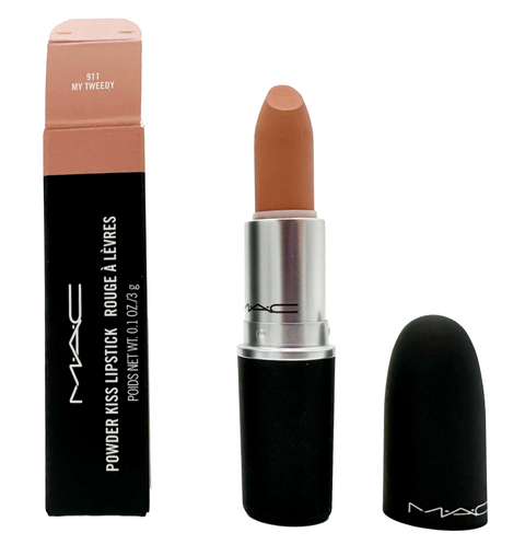 rossetto Mac Cosmetics Powder Kiss Lipstick 311 MY TWEEDY