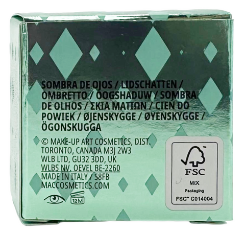 ombretto Mac Cosmetics Jelly Shine Eye Shadow ICE LIST